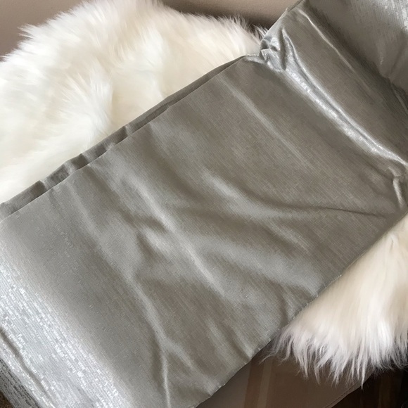 2-Pc Large Grommet Black Out Gray Panel Curtains - Picture 5 of 5